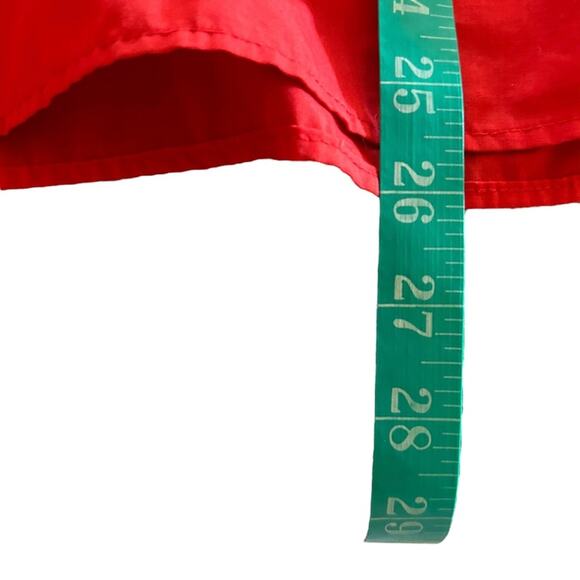 VTG Fashions by Betty Square Dance Set 6 Off The Shoulder Ruffle Skirt White Red - Picture 13 of 13